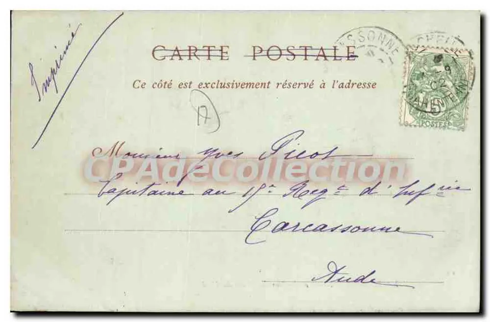 La Rochelle — Die Gärten der Bains du Mail — Collections ND. Phot. n°69 - Rückseite