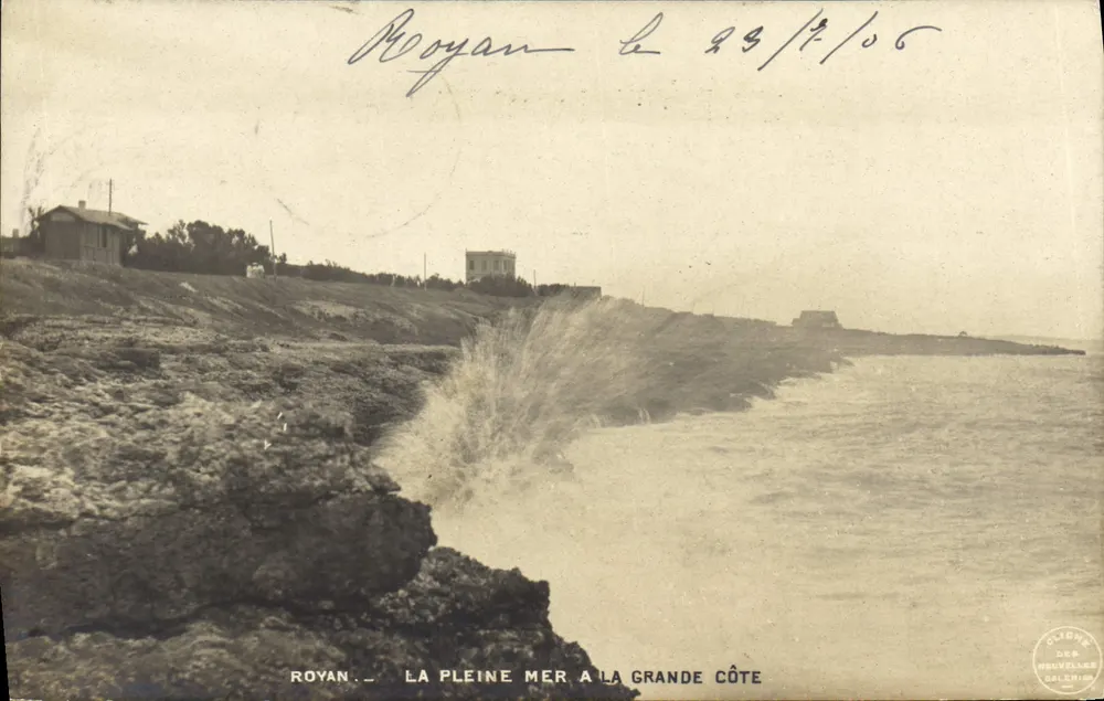 Royan — Ganzes Meer am Grande Côte — Cligne des Revellais Galeries - Vorderseite