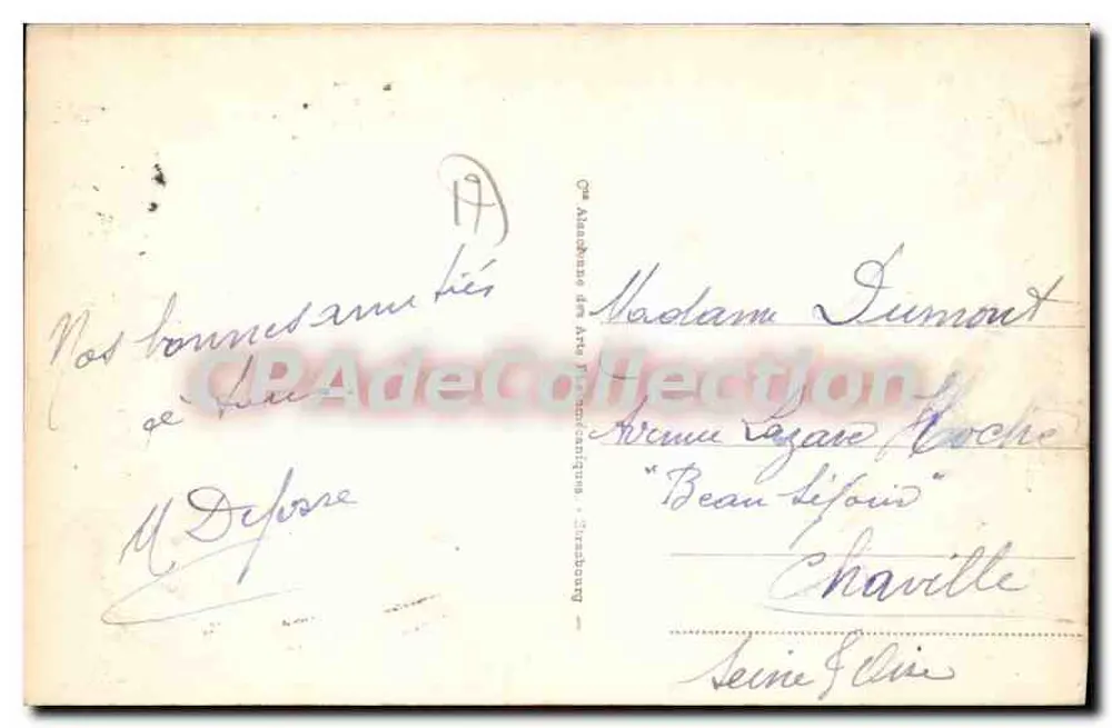 ROYAN - Perspectiva da Concha de Foncillon — CPAdeCollection - Verso