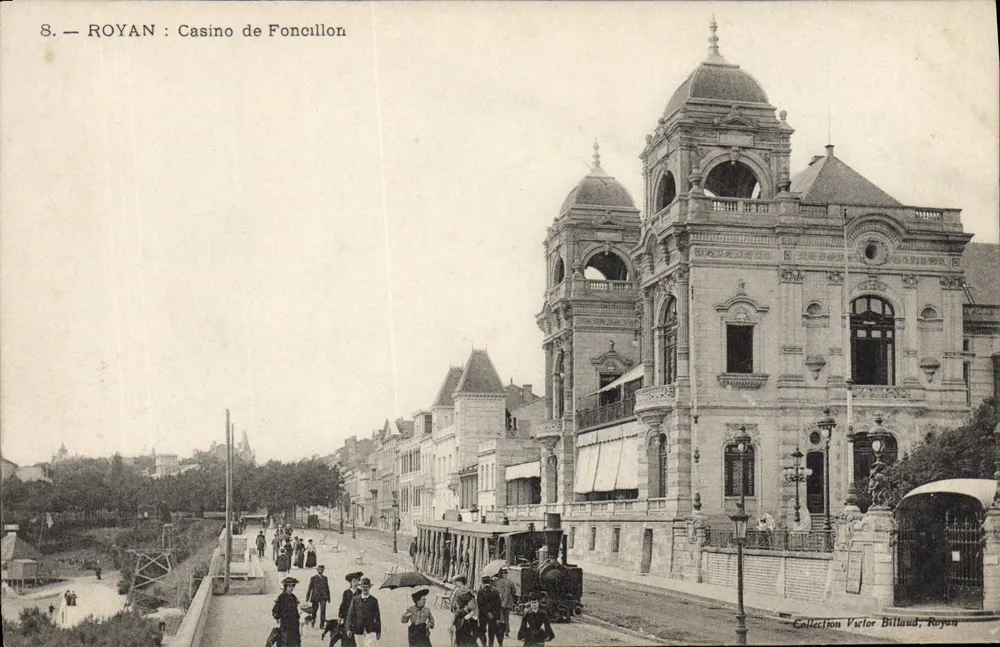 Royan: Cassino de Foncullon — Coleção Victor Billaud, Royan - Frente
