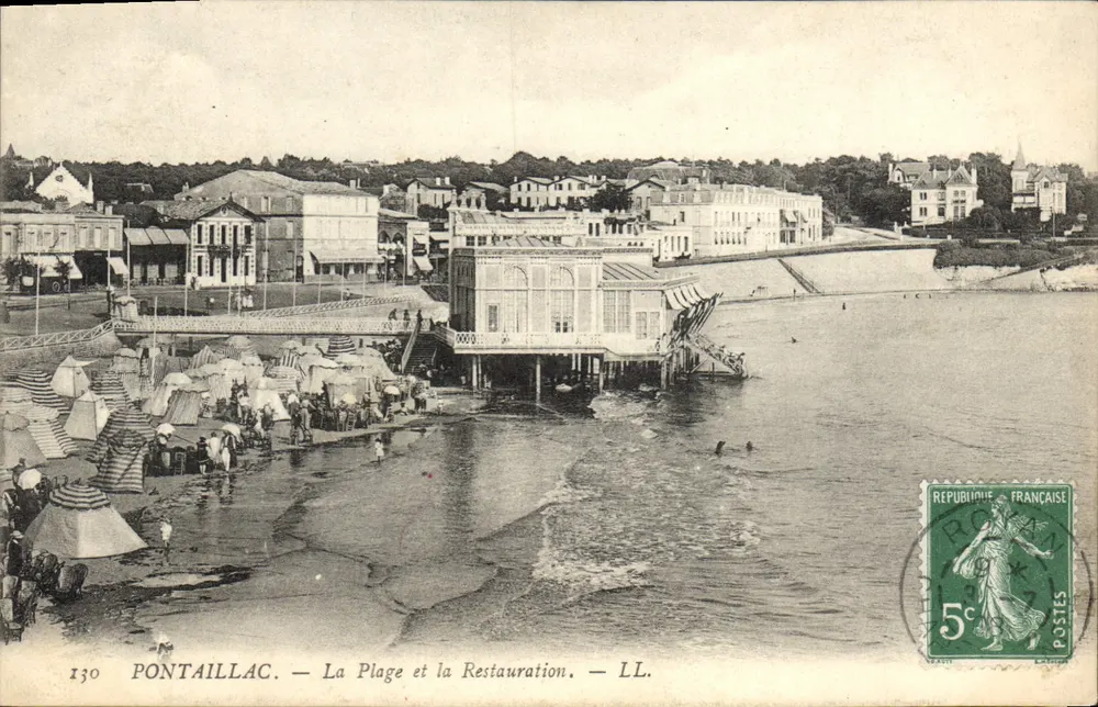 PONTAILLAC — De Strand en de Restauratie — LL. - Voorkant