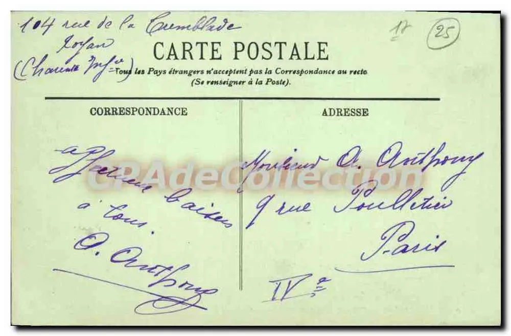 PONTAILLAC — De Strand en de Restauratie — LL. - Achterkant