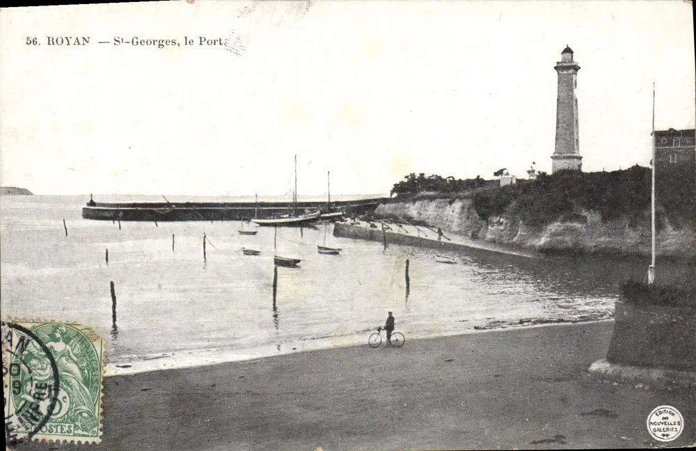 Royan — St-Georges, o Porto — Edição das Novas Galerias - Frente