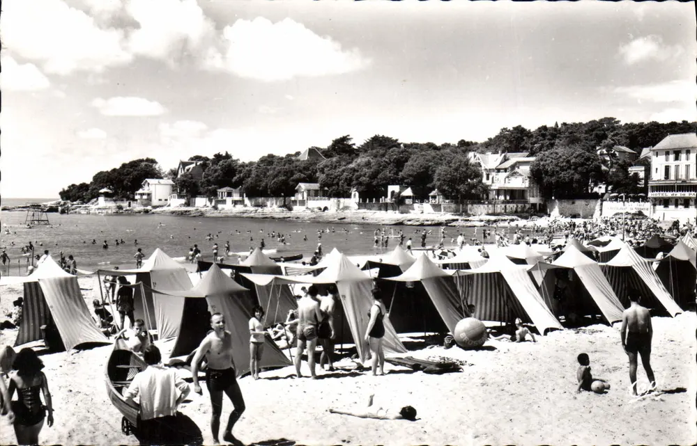 Saint-Palais-sur-Mer — A Praia — Réal-Photo, n°736 - Frente