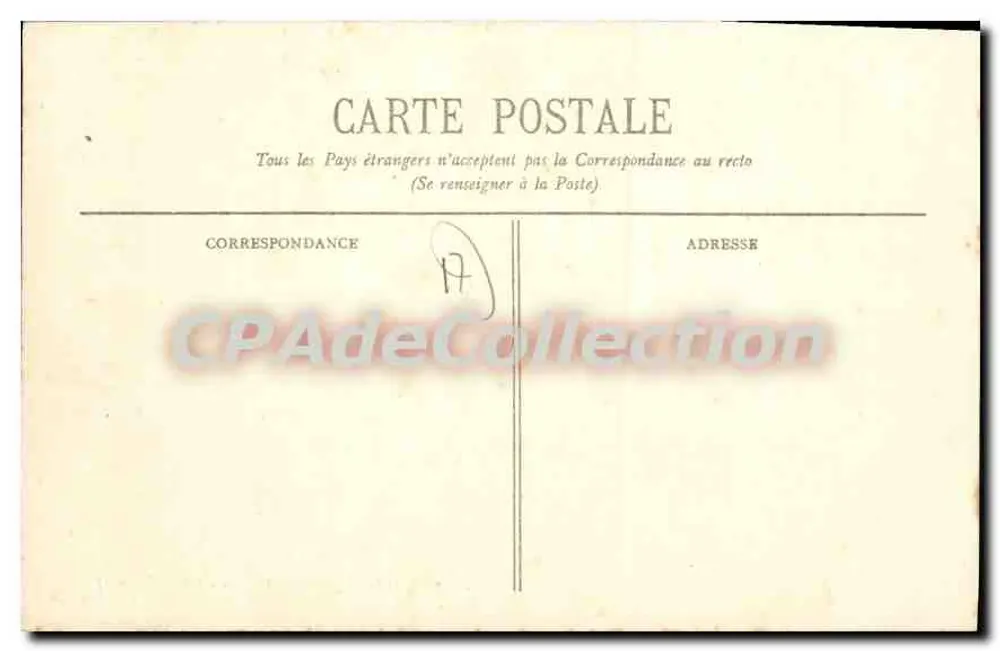 Der Strand und die Chalets (Pointe Nord) — BUREAU-SI-PALAIS — Côte d'Argent — BR 839 - Rückseite