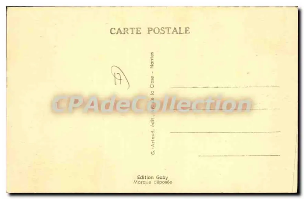 St-Jean-d'Angély (Ch.-Inf.) — Vista panorámica — Gaby, n° 3 - Reverso