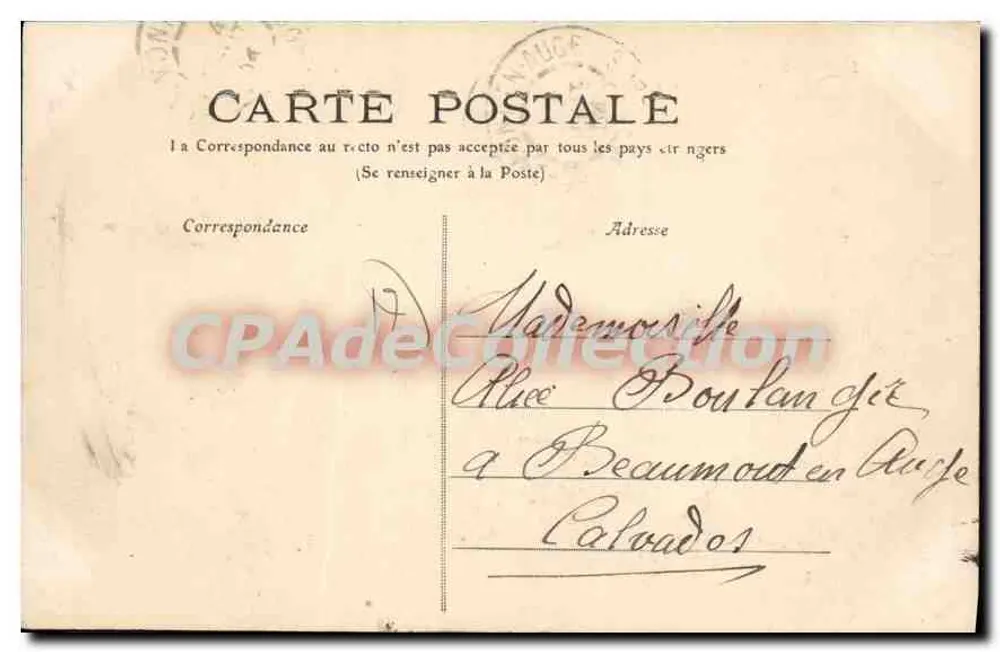 Igreja de Tonnay-Boutonne — Charentes — G.N. Pan. J. Prévost, editor Saintes - Verso