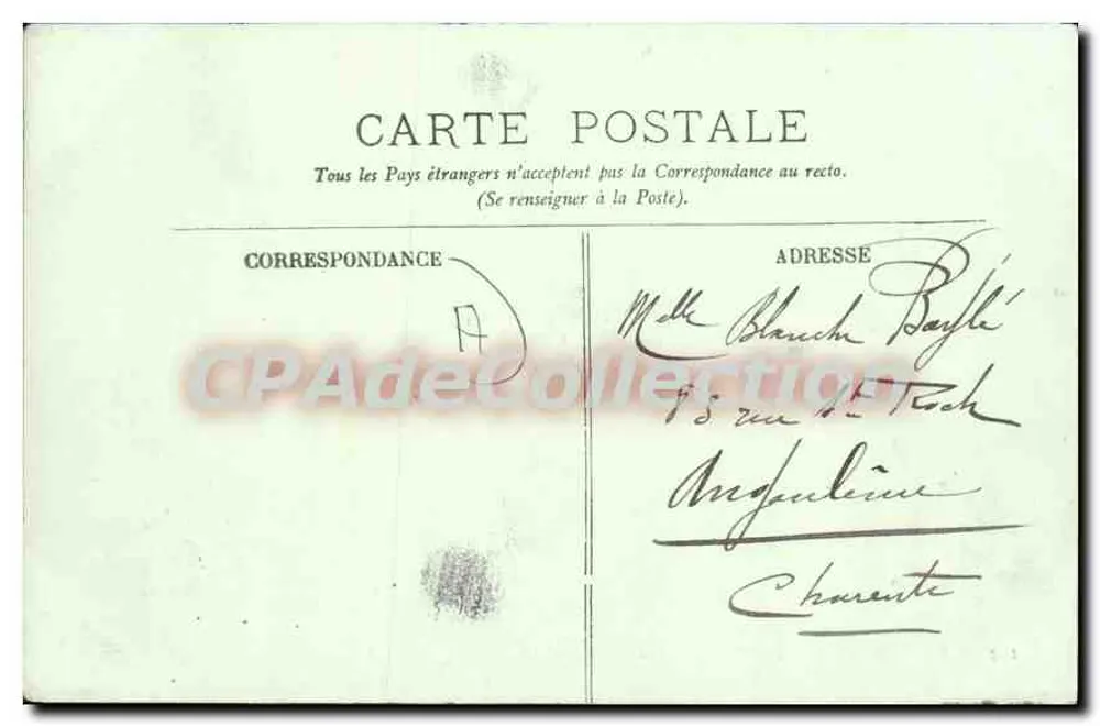 Royan — A Praia — As Villas — LL. — LE BUREAU — n°153 - Verso