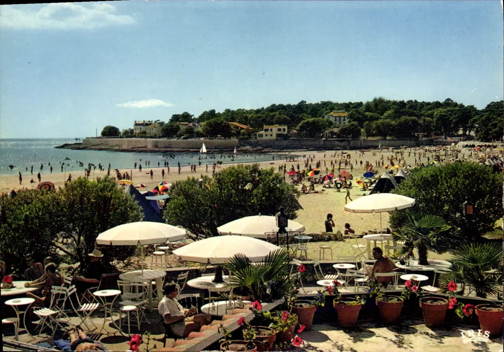 Strand von Nauzan — Terrasse des Night Club 'altitude zéro' — Editions Limoges - Vorderseite