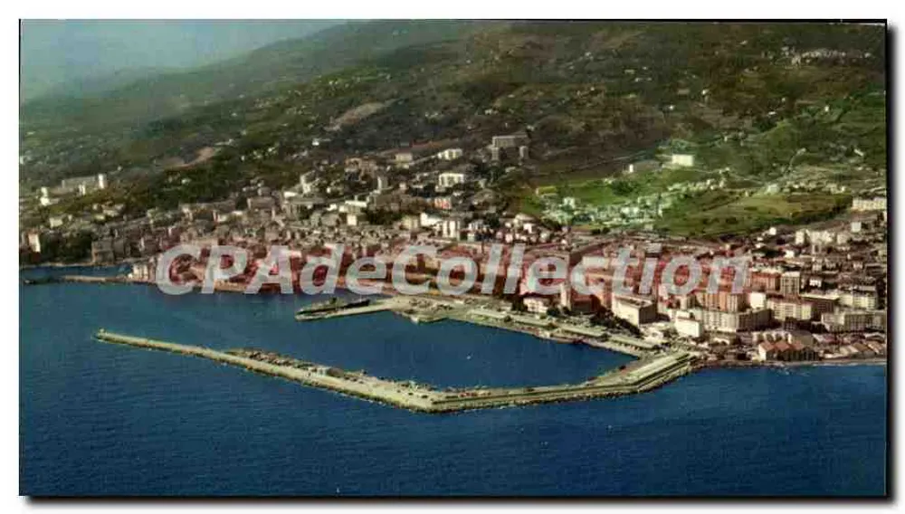 Bastia — Allgemeiner Blick und der Neue Hafen — Éditions 'La Cigogne' - Vorderseite