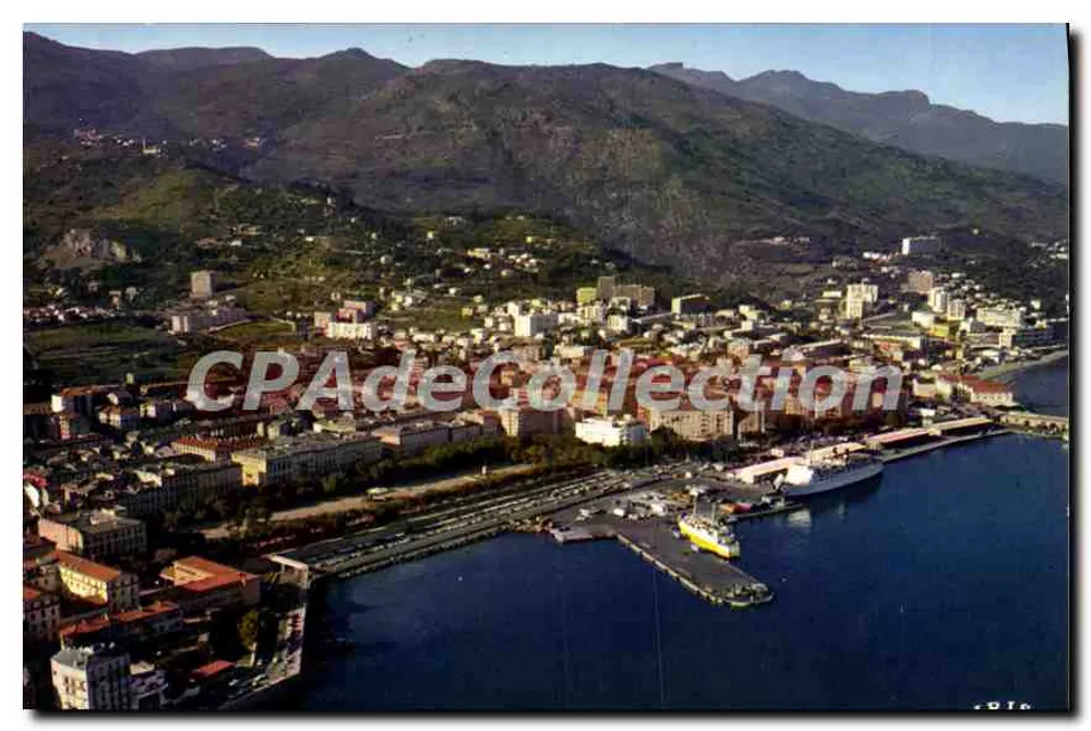 Bastia — Übersicht, Der Hafen und die Stadt — Hachette Editions - Vorderseite