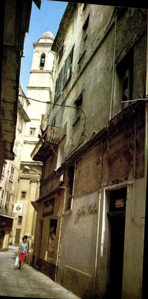 Bastia — Uma velha rua — S.A.D. Route du Vieux Bastia, 20178 Ajaccio, Iris Mexichrome - Frente