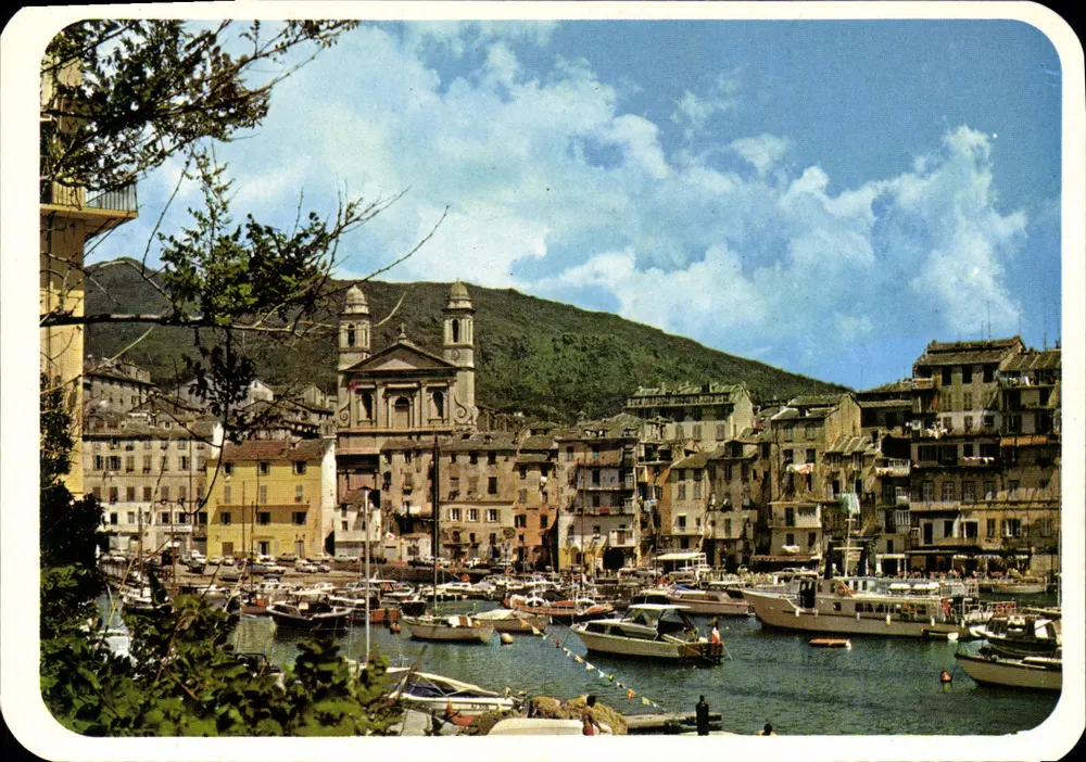 Bastia — Der pittoreske alte Hafen — Société d'Agences et de Diffusion, Bastia - Vorderseite