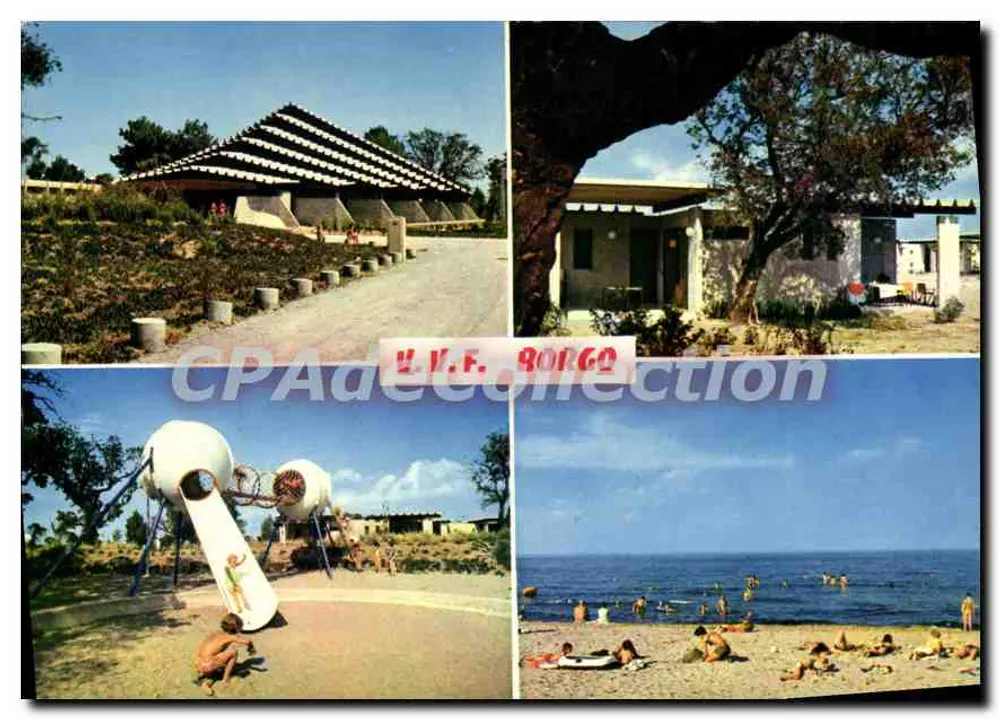 Villaggio V.F. BORGO — Corsica — Edizioni 'La Corrète' - Recto