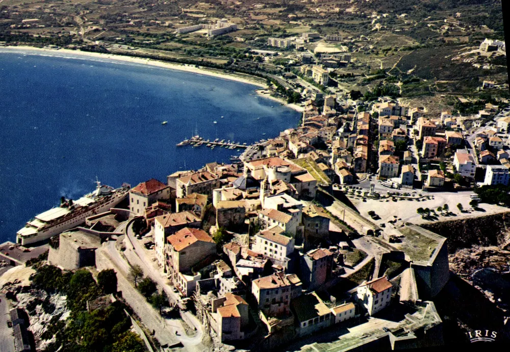 Calvi — Aussicht auf die Zitadelle und die Stadt — Éditions Diplôme - Vorderseite