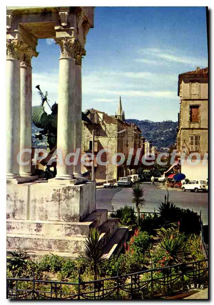 Calvi (Korsika) — Denkmal für die Toten und der Wilson-Platz — Editions IRIS - Vorderseite