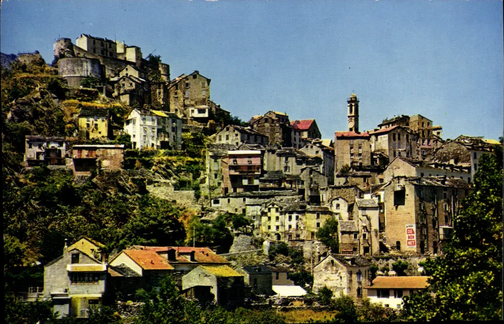 Entrada da velha cidade — Corte — Edições "La Cigogne" - Frente