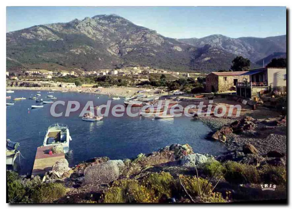 Galeria - Corse — Visão geral de Galeria e o porto — Éditions 'La Corse' e IRIS - Frente