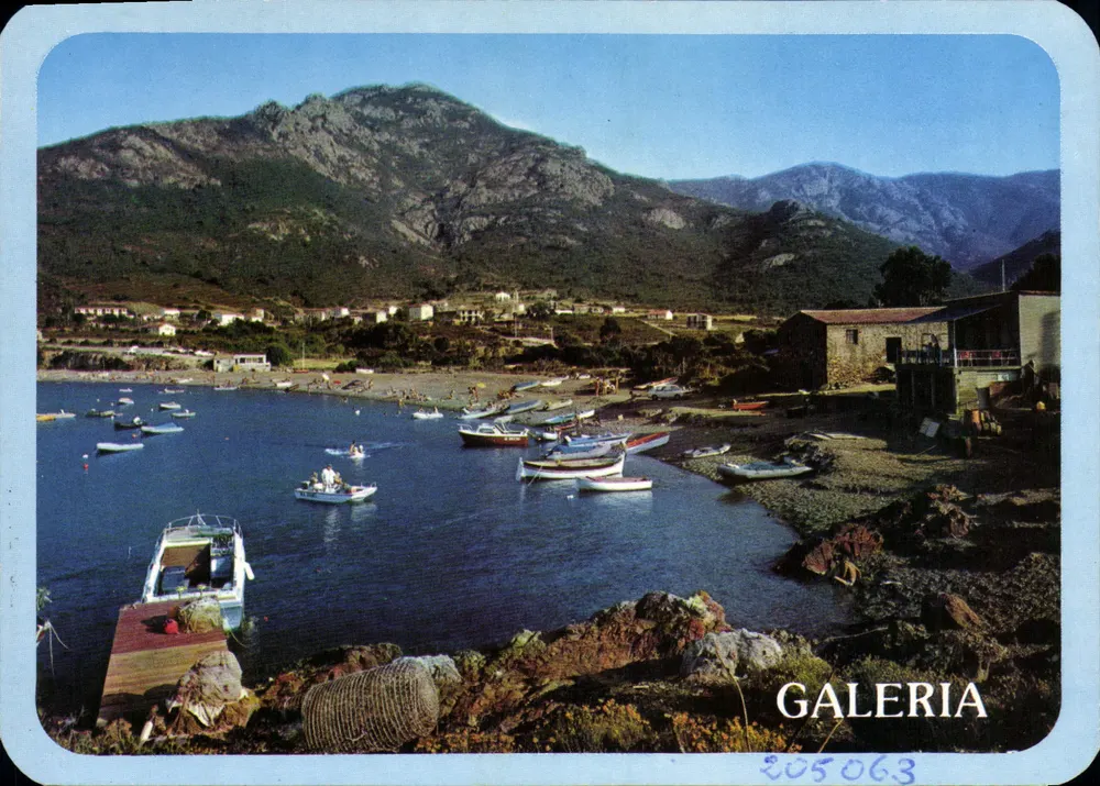 Galeria — Hafen und Berge — Société d'Agences et de Diffusion - Route du Vittulo - Vorderseite