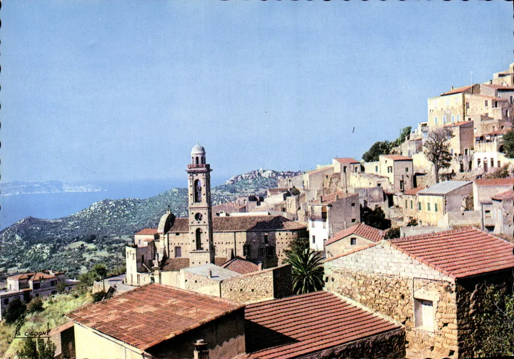 Calvi — Teilansicht des Golfs von Calvi — Éditions 'La Cigogne' n°20.150.07 - Vorderseite