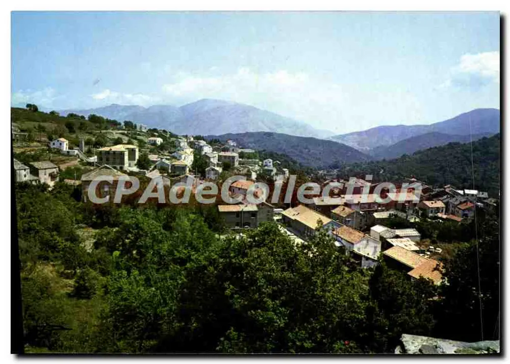 Murato — Allgemeiner Blick auf das Dorf — S.A.D. Route du Vittu 20178 Ajaccio - Vorderseite