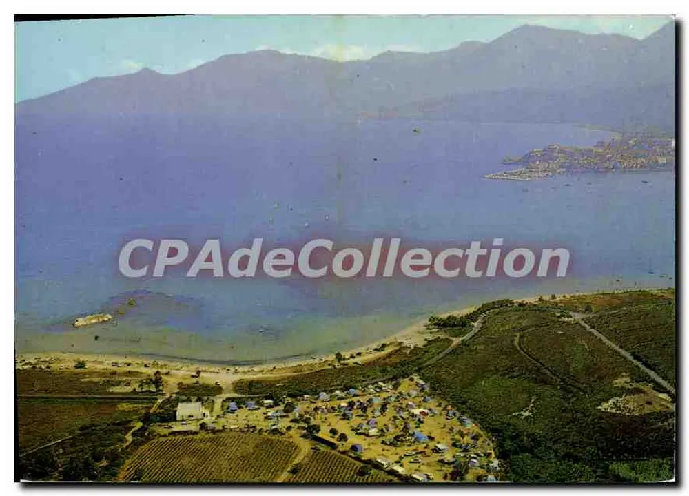 Saint-Florent (Corse) — Camping Acqua Dolce — Vista geral — Edições LA CIGOGNE - Frente