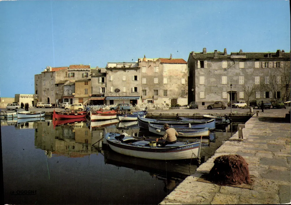 Saint-Florent — O porto de pesca — Edições 'La Cigogne' - Frente