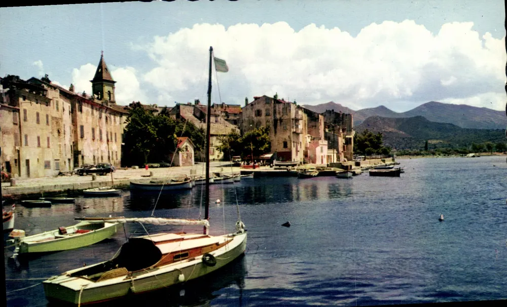 Saint-Florent — Pequeno Porto de Pesca — Edição La Cigogne, Ajaccio - Frente