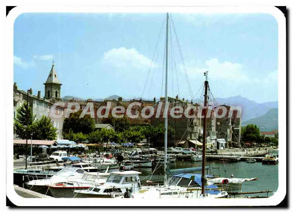 Saint-Florent — O porto de recreio — S.A.D. Roussillon de 1978 - Frente