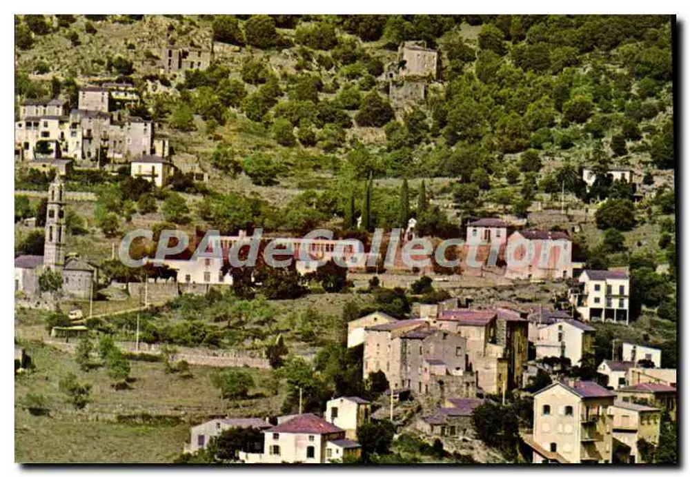 Moltifao — O centro do vilarejo — Sociedade de Agências de Difusão - Estrada do Vittilo - Frente