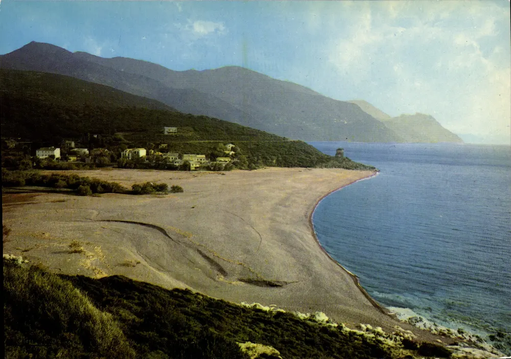 Strand der Île de Beauté — allgemeine Ansicht — Ausgabe 'LA CICLONE' n°20.178.27 - Vorderseite