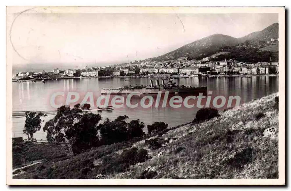 Ajaccio — Le Golfe e a Cidade — Réal Photo - Frente