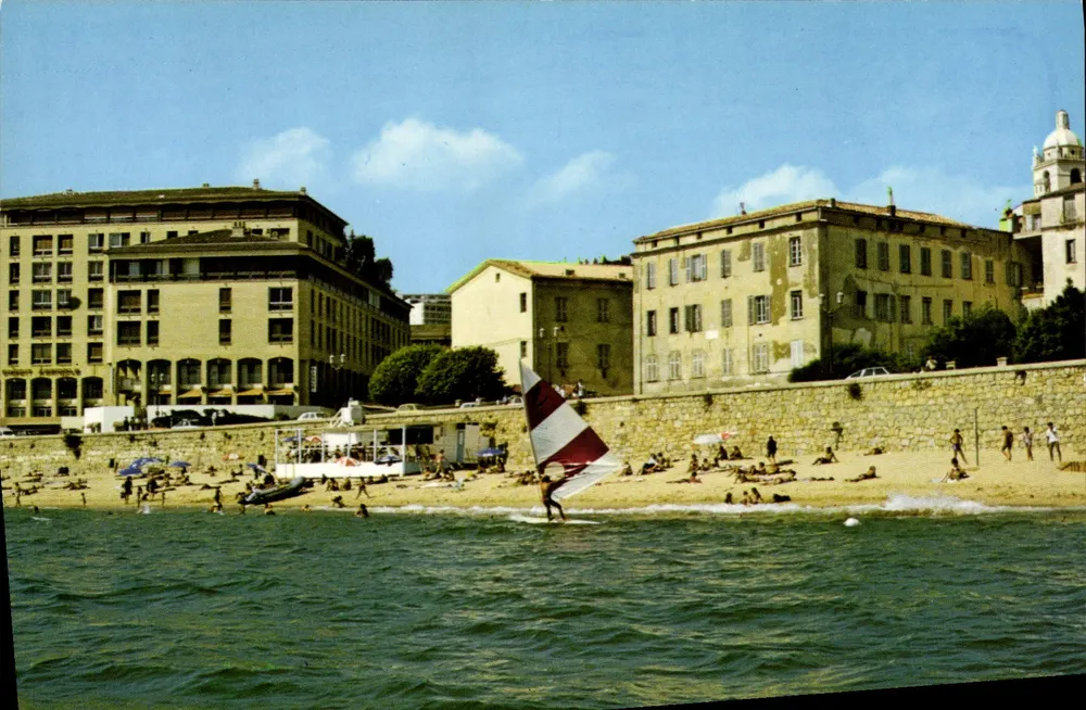 Praia Saint-François — Ajaccio — coleção particular M. LEANDRI - Frente