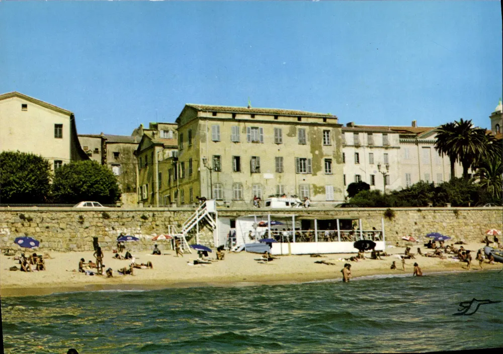 Praia de Saint-François — Ajaccio — Coleção S.A.D. - Frente