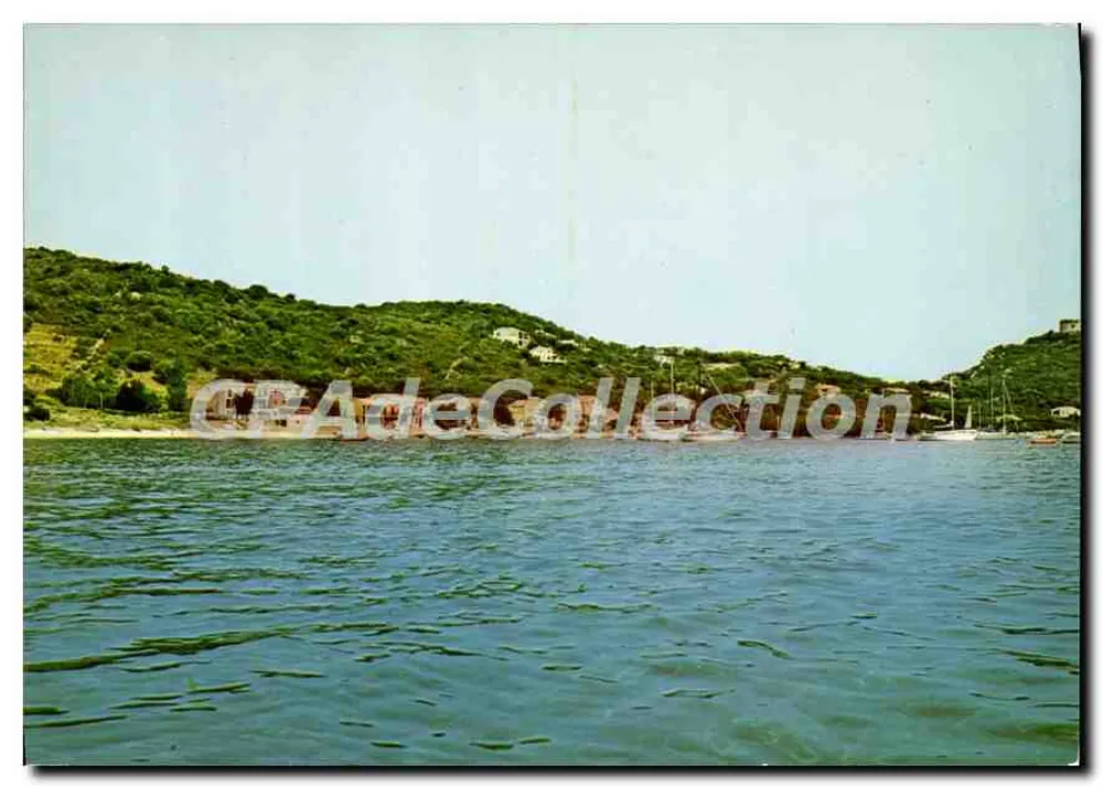 Vista della costa della Corsica — Incanti e colori della Corsica — edita da S.A.D. Route du Vizzio, 10178 Ajaccio - Recto