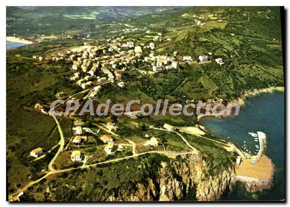 Cargèse — Vue générale — S.A.D. Route aérien Atelier - Ajaccio - Recto