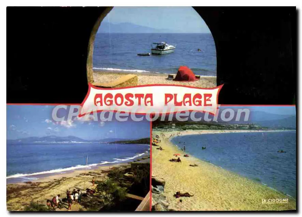 Agosta Strand — Gesamtaufnahme — La Cigogne, Nr. 20.032.154 - Vorderseite