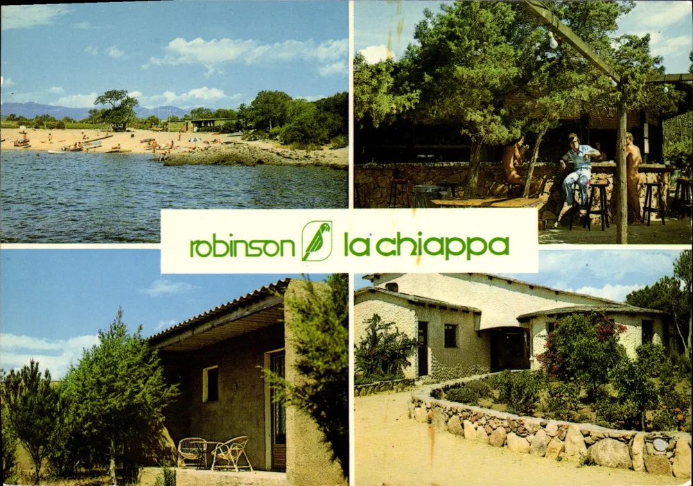 Robinson La Chiappa — Porto-Vecchio (Corse) — Edições 'La Cigogne' - Frente