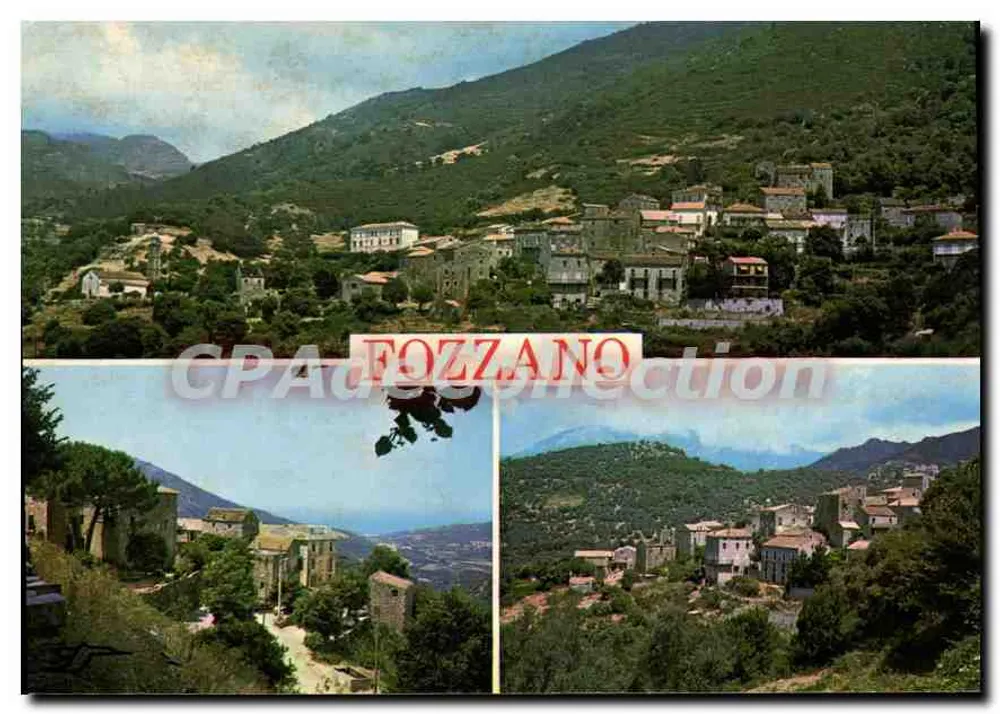 Fozzano — Dorf in der Corse — Verlag MARTINETTI Roger - Vorderseite
