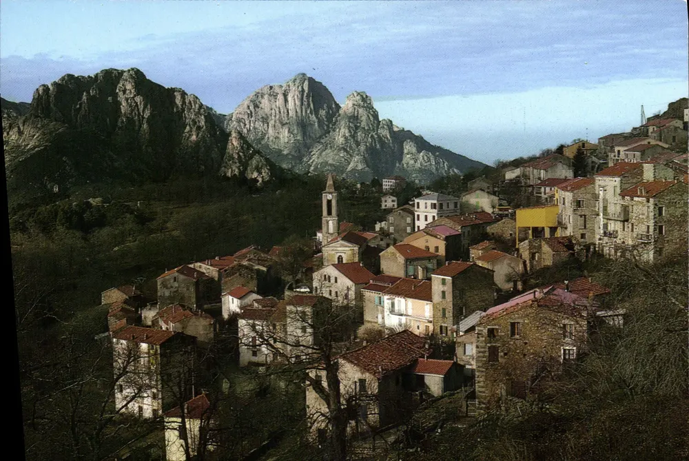 La Spélunca — Encantos e cores da Corse — Cliché E. SAILLER - Frente