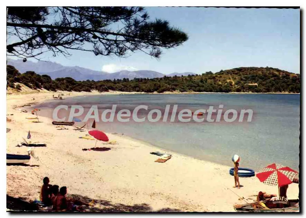 Praia de Porto-Vecchio — Córsega — Edições 'La Citignne' - Frente