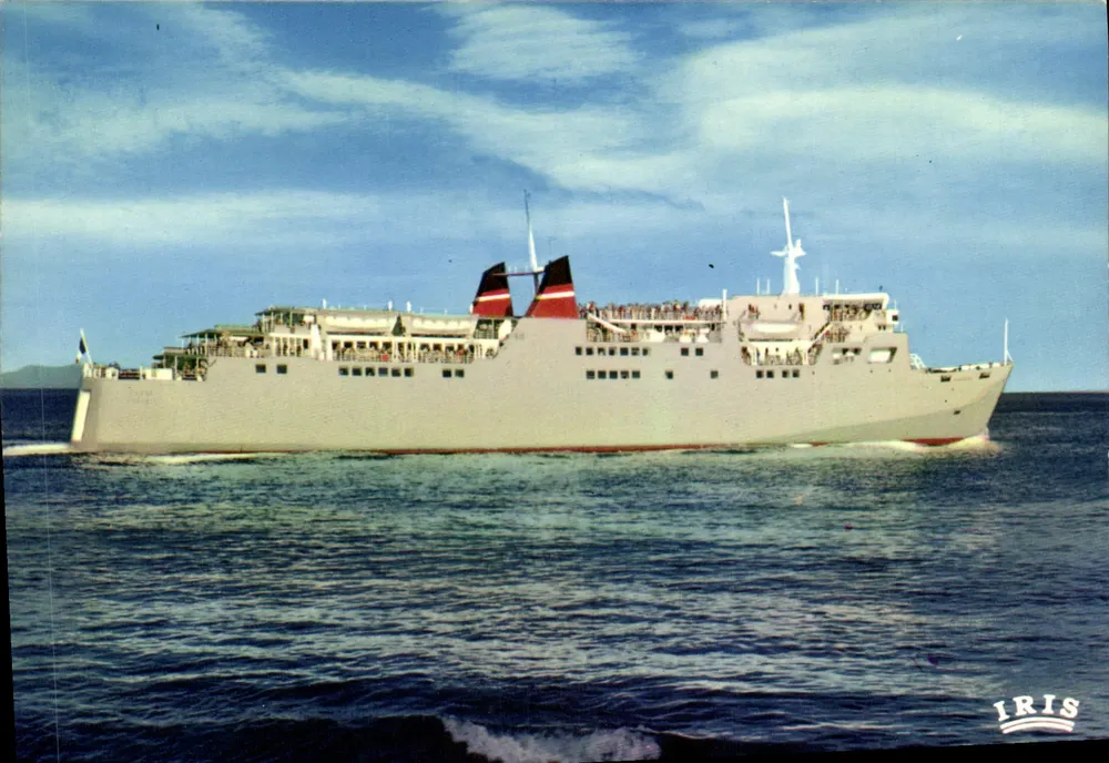 Der "Corse" — Autobahnfähre der Cie Générale Transatlantique — Editions Diplôme - Vorderseite