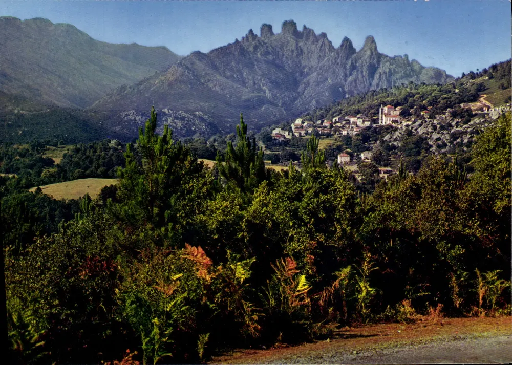 Bavella — Allgemeiner Blick — S.A.D. Routs du Vitullo - Vorderseite
