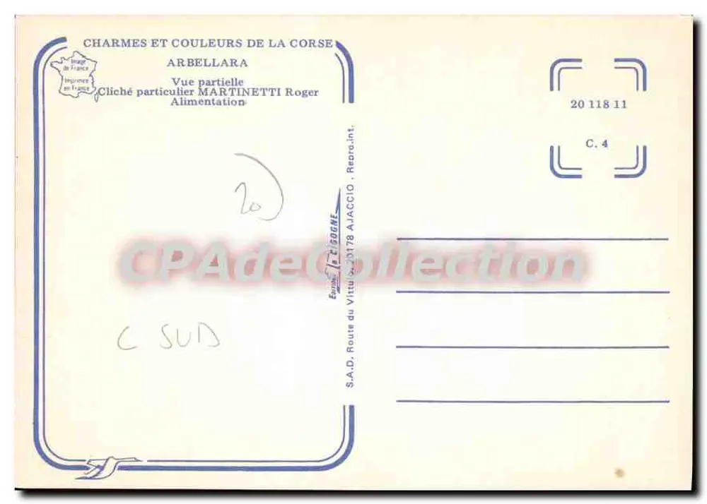 Arbellara — vista parcial — S.A.D. Ajaccio - Verso