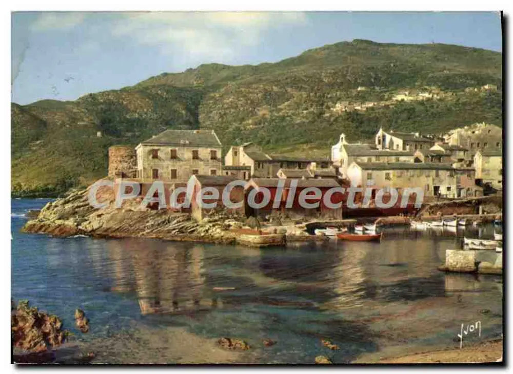 Cap Corse — Kleine haven met helder water waar de oude huizen zonder rimpels en zonder verhalen weerspiegelen — Edities d'art Yvon - Voorkant