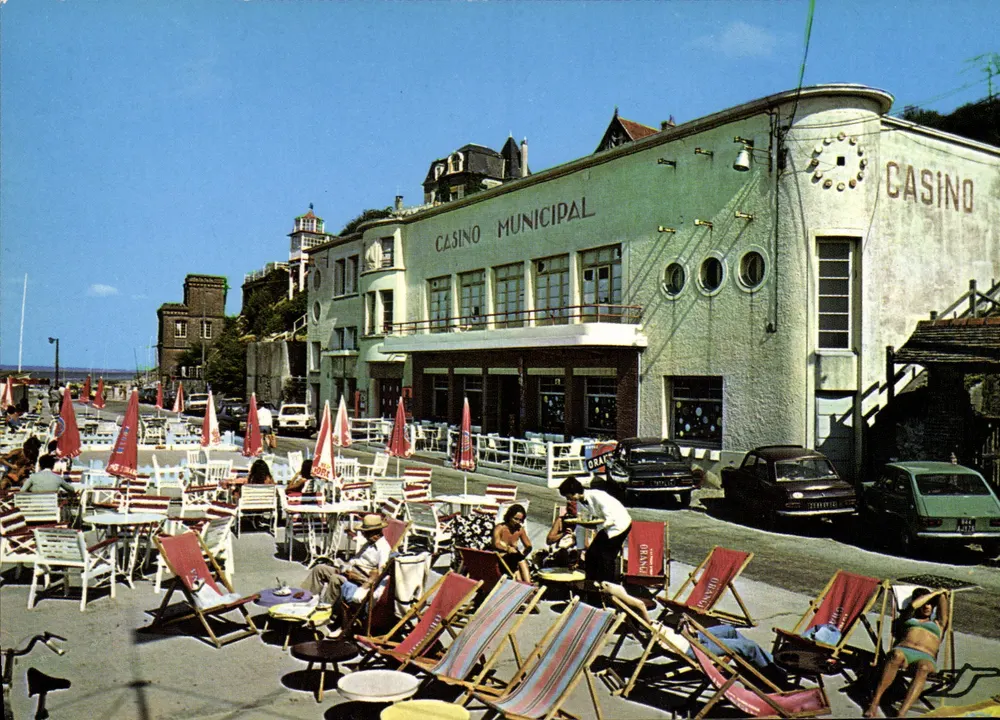 O cassino — Villerville — editor S.A.D. Clichape, Rouen - Frente