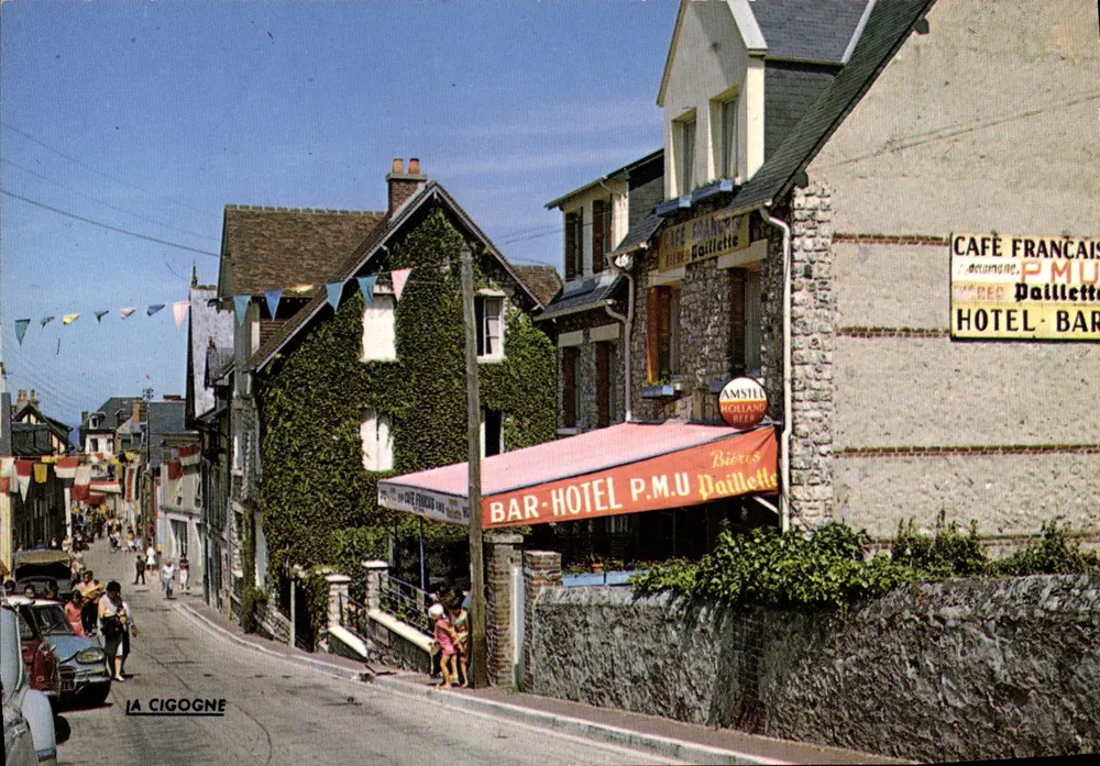 Villerville — Rue Boutin — Edições 'LA CIGOGNE' - Frente