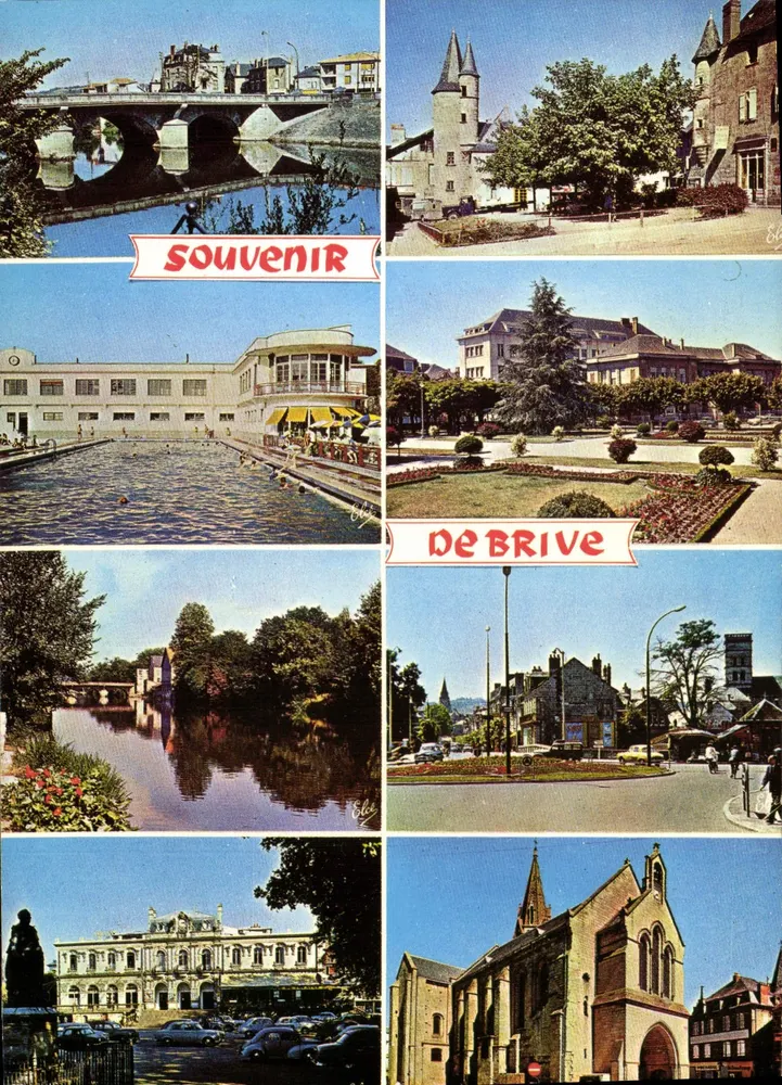 Brive — Herinnering — Gepubliceerd door Élécolore, N° 1966 - Voorkant
