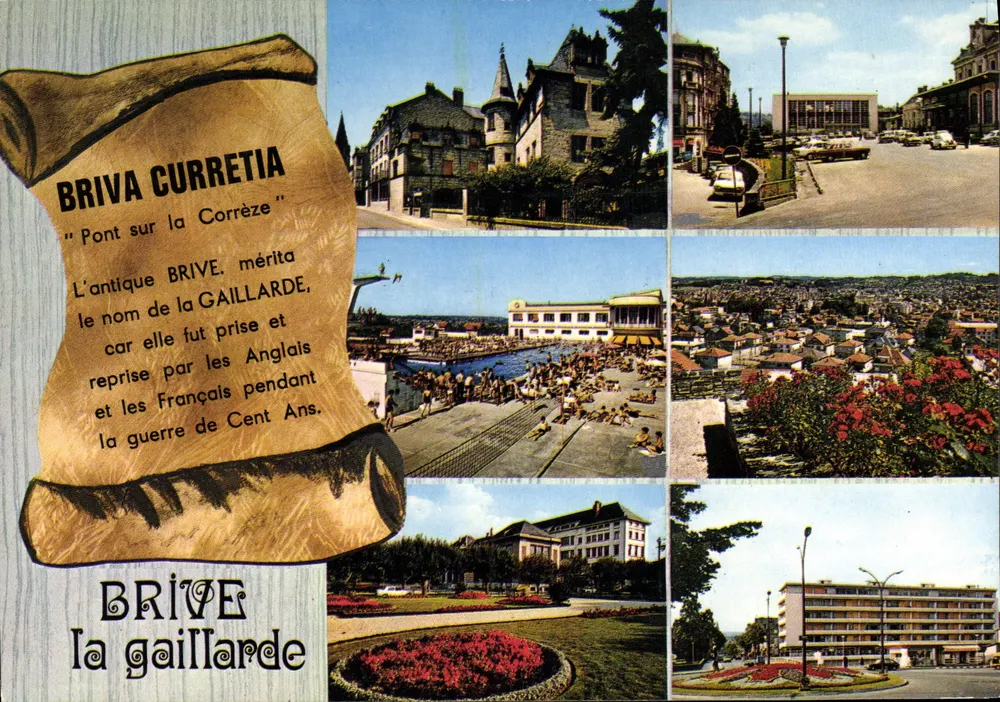 Brive-la-Gaillarde — Pont sobre a Corrèze — Edições Cap Théojac - Frente