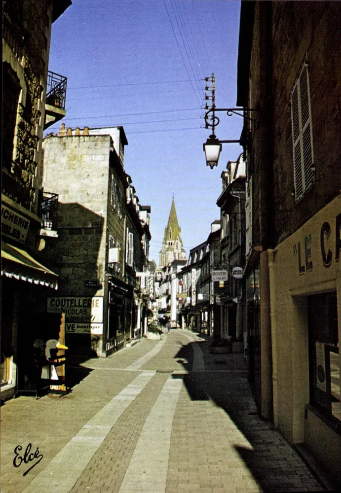 Ansicht der Fußgängerstraße des Colonel Faro in Brive-la-Gaillarde — Verlag Elcé - Vorderseite